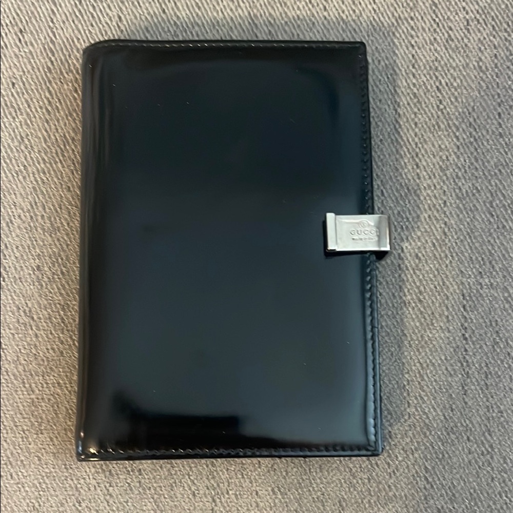 Gucci Black Notebook and Journal Holder